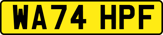 WA74HPF