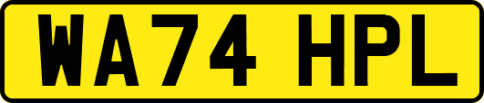 WA74HPL