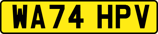 WA74HPV