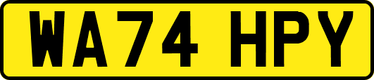 WA74HPY