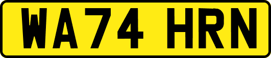 WA74HRN