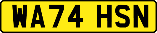 WA74HSN