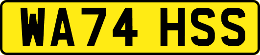 WA74HSS