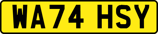 WA74HSY