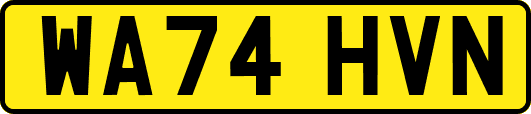 WA74HVN