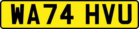 WA74HVU