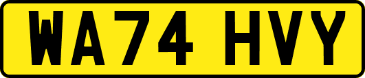 WA74HVY