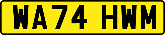 WA74HWM
