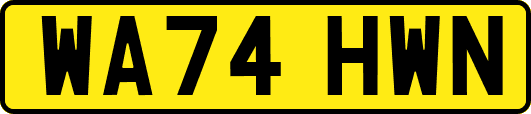 WA74HWN