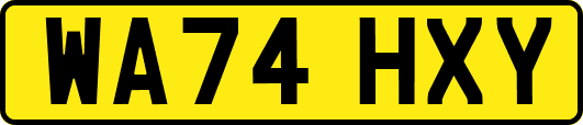 WA74HXY