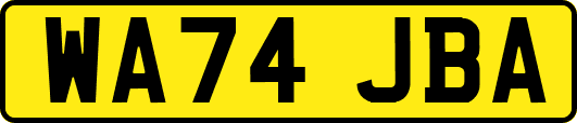 WA74JBA