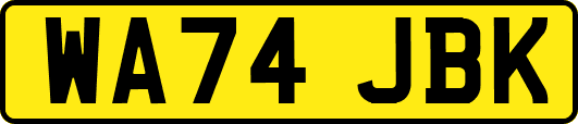 WA74JBK