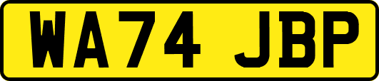 WA74JBP