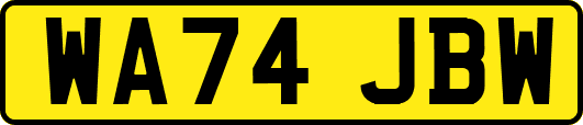 WA74JBW