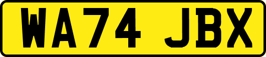 WA74JBX