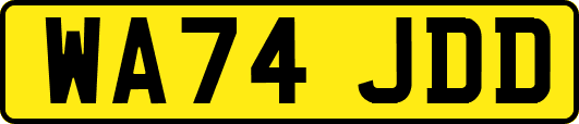 WA74JDD