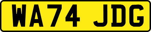 WA74JDG