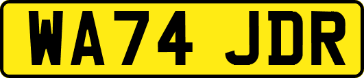 WA74JDR
