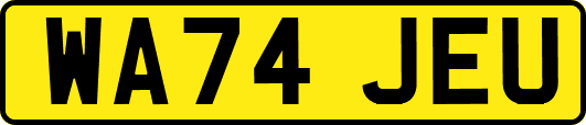 WA74JEU