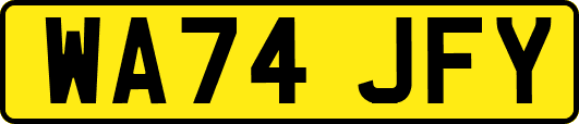 WA74JFY