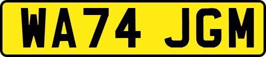 WA74JGM