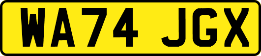WA74JGX