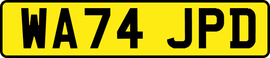 WA74JPD