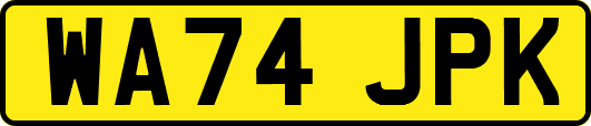 WA74JPK