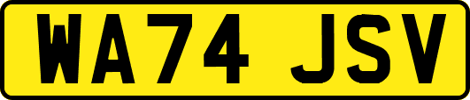 WA74JSV