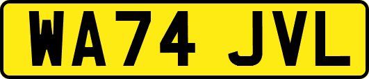 WA74JVL