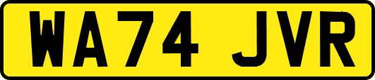 WA74JVR