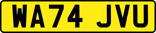 WA74JVU