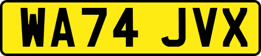WA74JVX