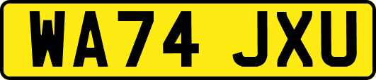 WA74JXU