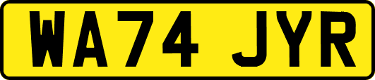 WA74JYR