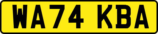 WA74KBA