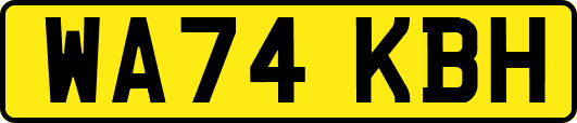 WA74KBH