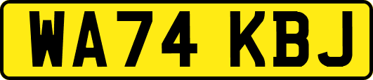 WA74KBJ
