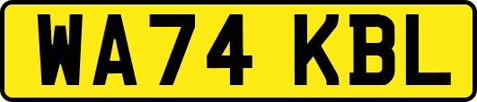 WA74KBL
