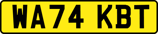 WA74KBT