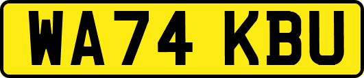 WA74KBU