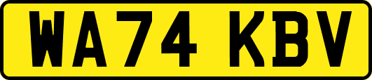 WA74KBV