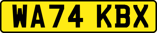 WA74KBX