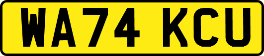 WA74KCU