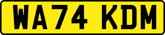 WA74KDM