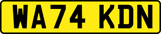 WA74KDN