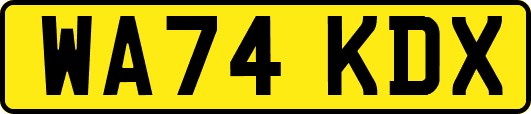WA74KDX