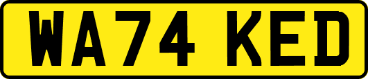 WA74KED