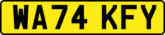 WA74KFY