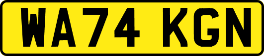 WA74KGN